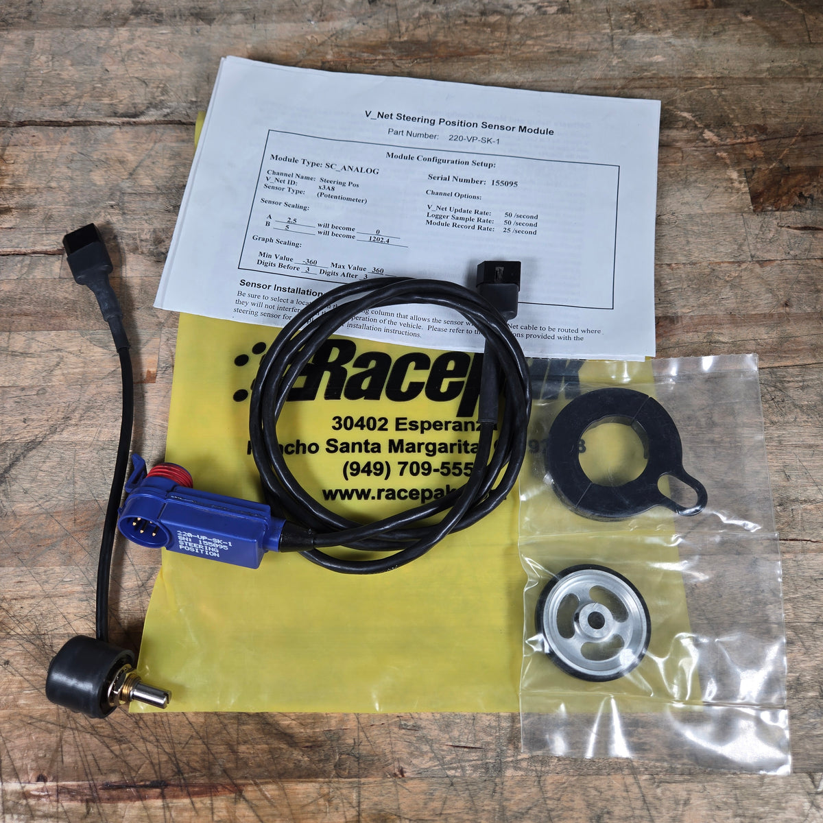 ASSORTED RACEPAK V-NET MODULES WITH SENSORS
