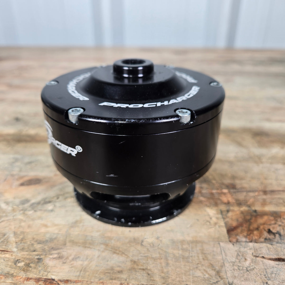 PROCHARGER COMPETITION FAST ACTING BLOW OFF VALVE (ALUMINUM) - BLACK