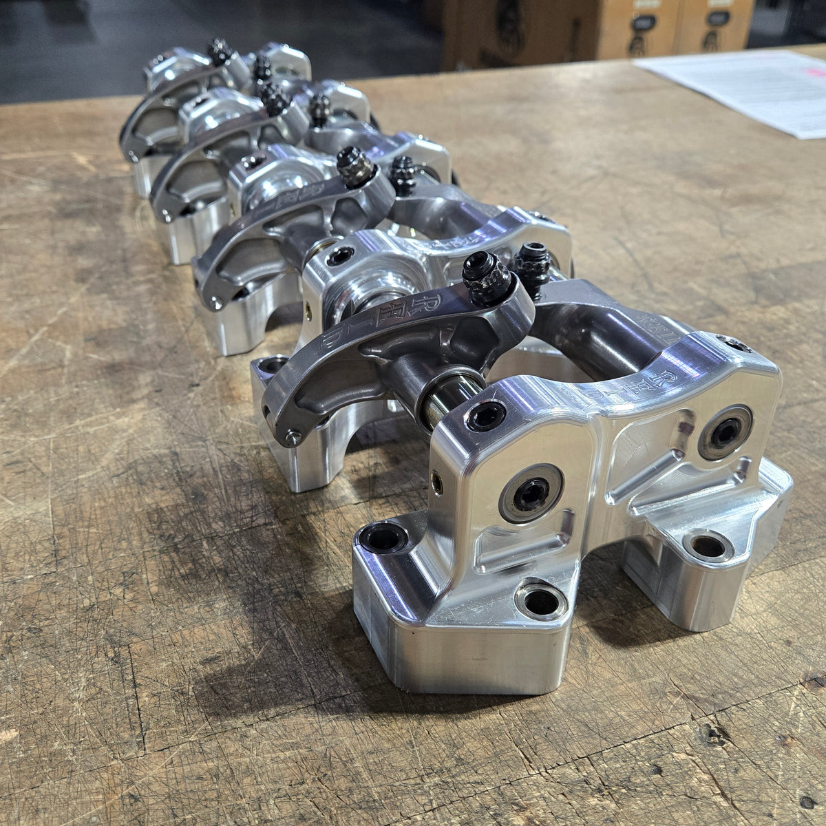 REID ROCKER ARM KIT FOR NOONAN 4.9 HEMI, LOW RATIO