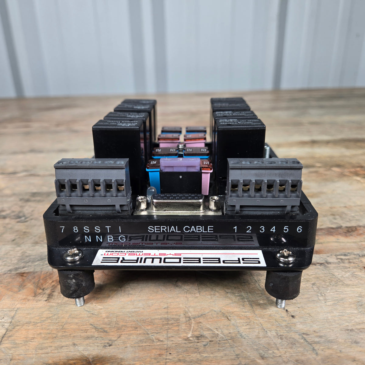 SPEEDWIRE 6 BAY SWITCH PANEL WITH MAG KILL &amp; 8 RELAY BOARD