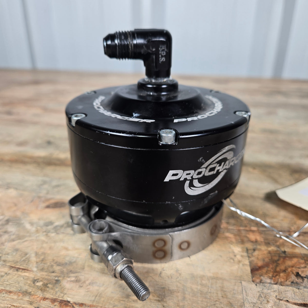 PROCHARGER COMPETITION FAST ACTING BLOW OFF VALVE (ALUMINUM) - BLACK