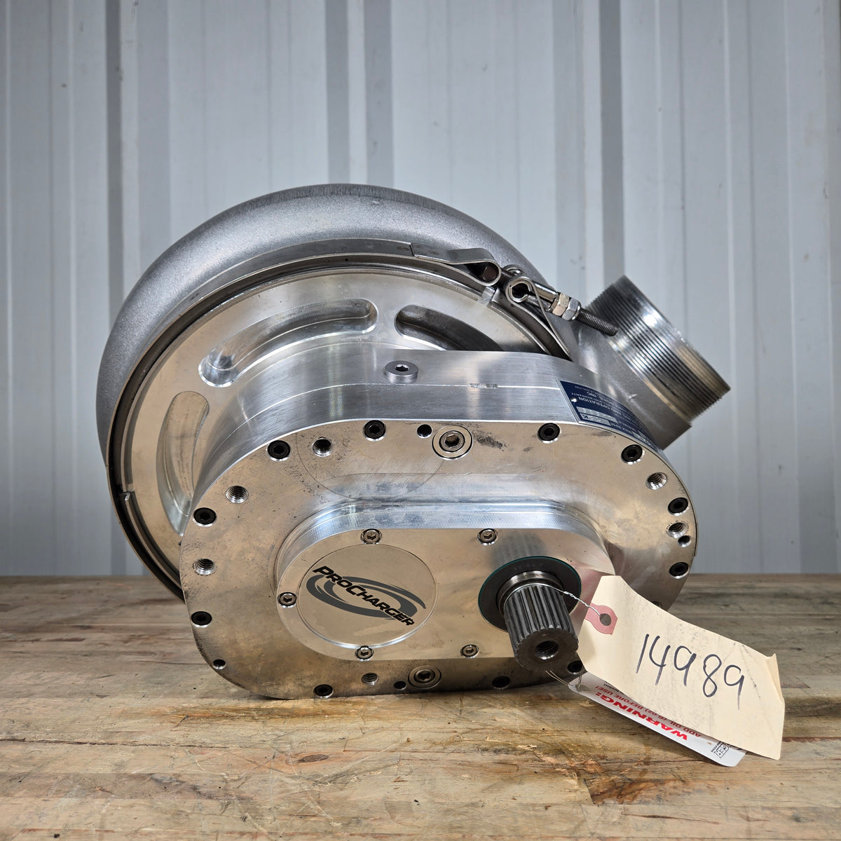 FRESH PROCHARGER F4X-144 SPLINE DRIVE UNIVERSAL HEAD UNIT