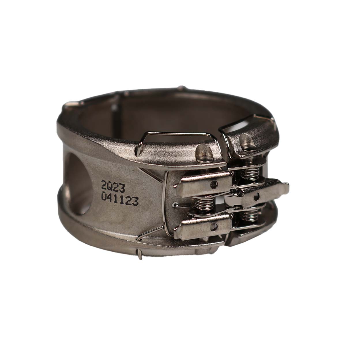 XRP / WIGGINS -20 CLAMSHELL CLAMP SUPER NICKLE FINISH - Proline Racing