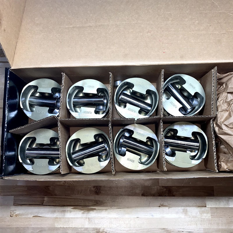 NEW/OPEN BOX DIAMOND PISTONS FOR 572CI 481X (SET OF 8)