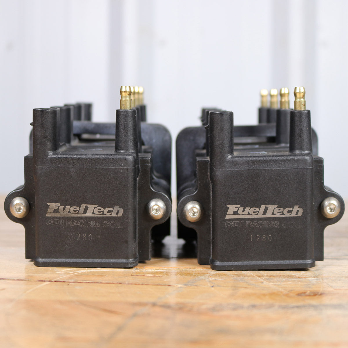SET OF 8 FUELTECH CDI RACING COILS WITH BRACKETS