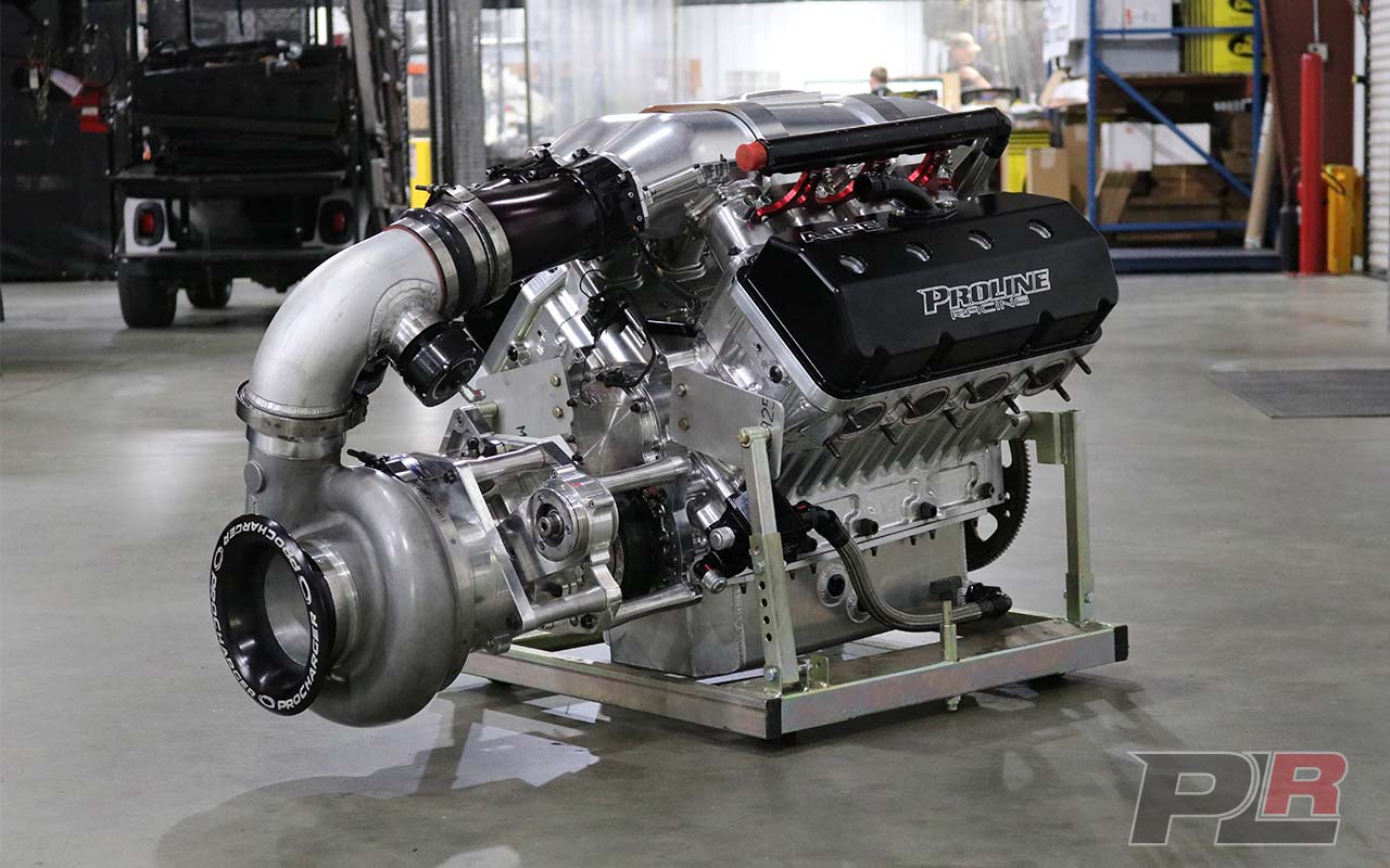 FRESH PLR PROCHARGED 595CI OUTLAW RAISED CAM RAISED PORT HEMI ENGINE