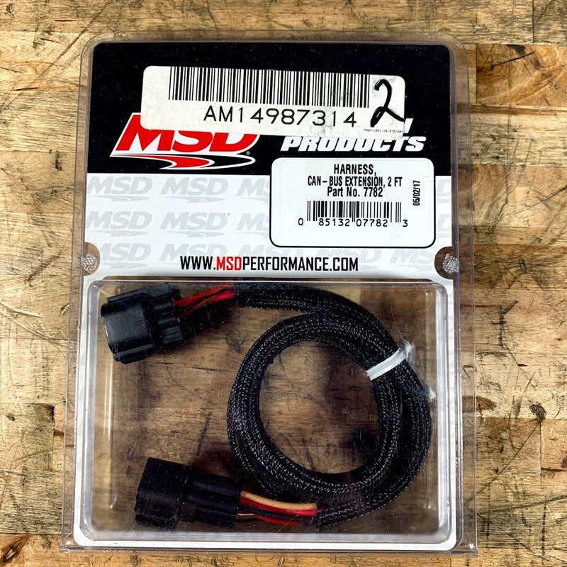 MSD 7782 CAN-BUS EXTENSION HARNESS - 2FT