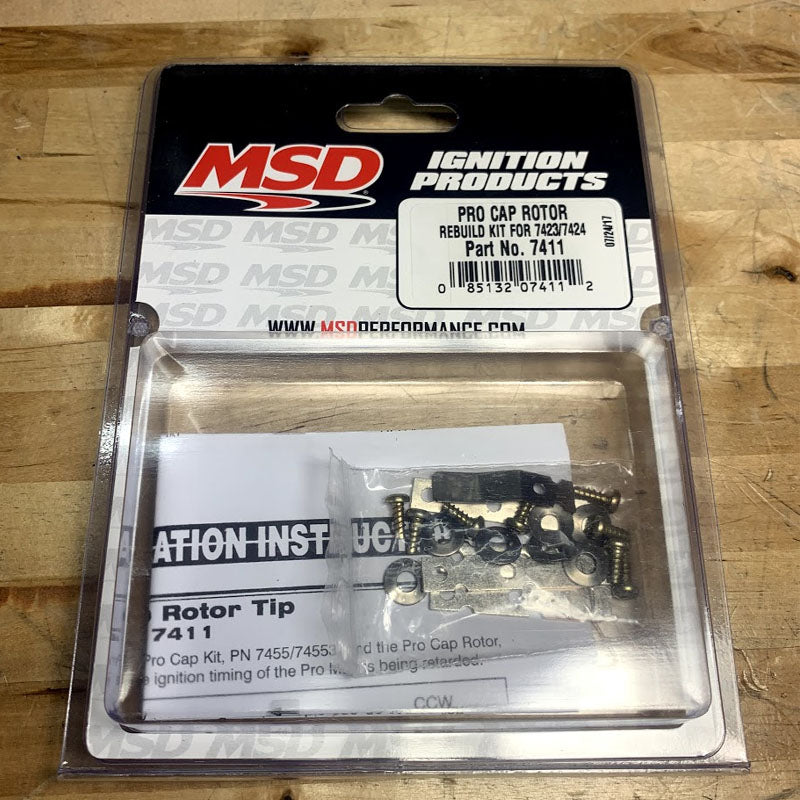 MSD 7411 PRO CAP ROTOR REBUILD KIT