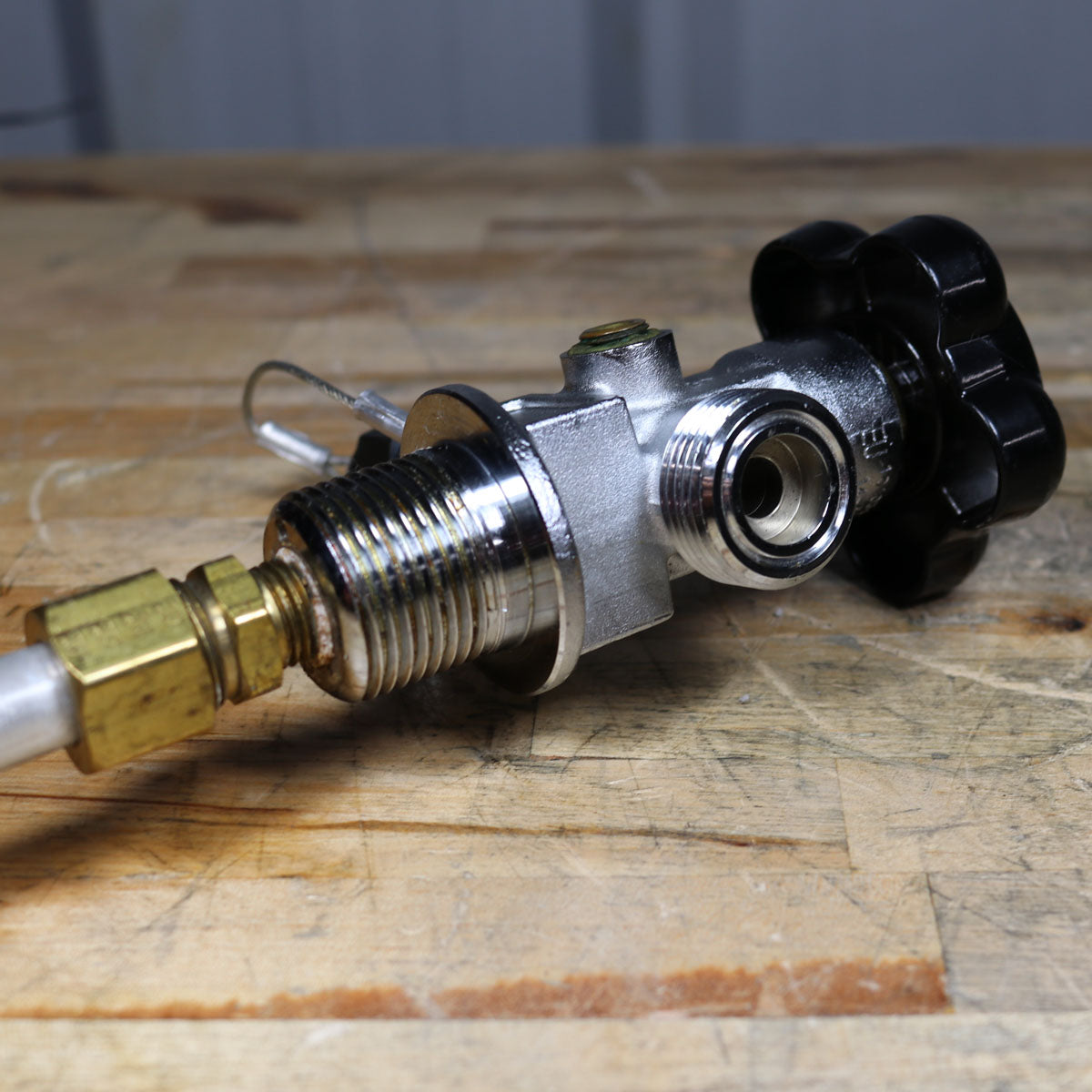 SPEEDTECH NITROUS MAX-FLOW BOTTLE VALVE ASSEMBLY