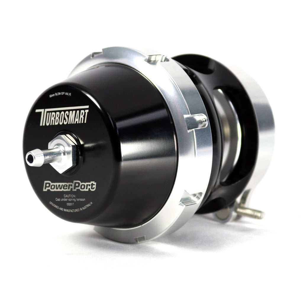 TURBOSMART POWER PORT BLOWOFF VALVE, BLACK ANODIZED - Proline Racing
