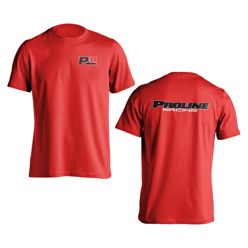PLR RED OLD SCHOOL RACING T-SHIRT