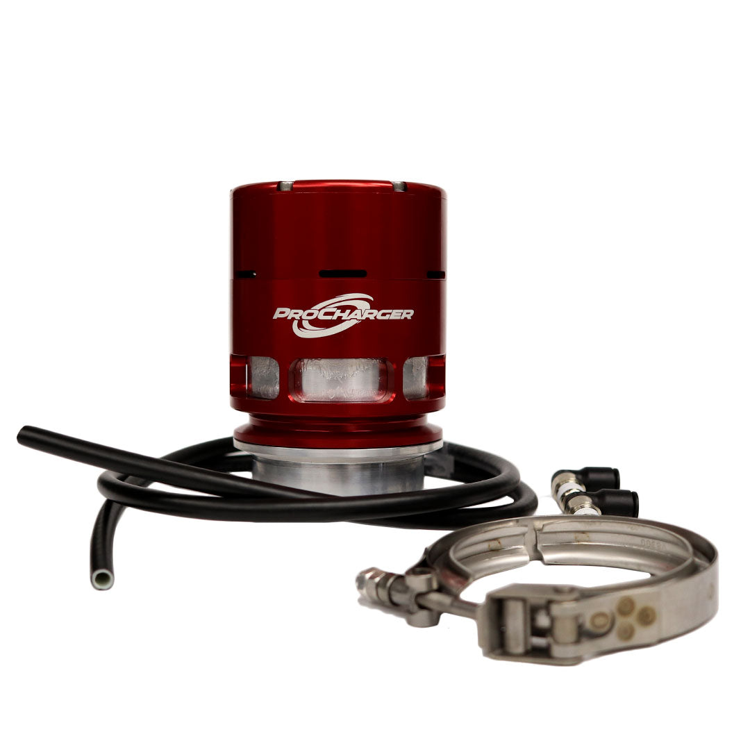 PROCHARGER PRORACE BLOW OFF VALVE WITH BILLET MOUNTING FLANGE FOR 5&quot; TUBING