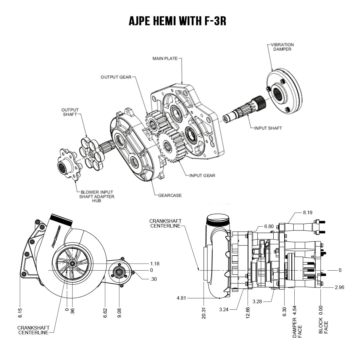 PROCHARGER CRANKDRIVE