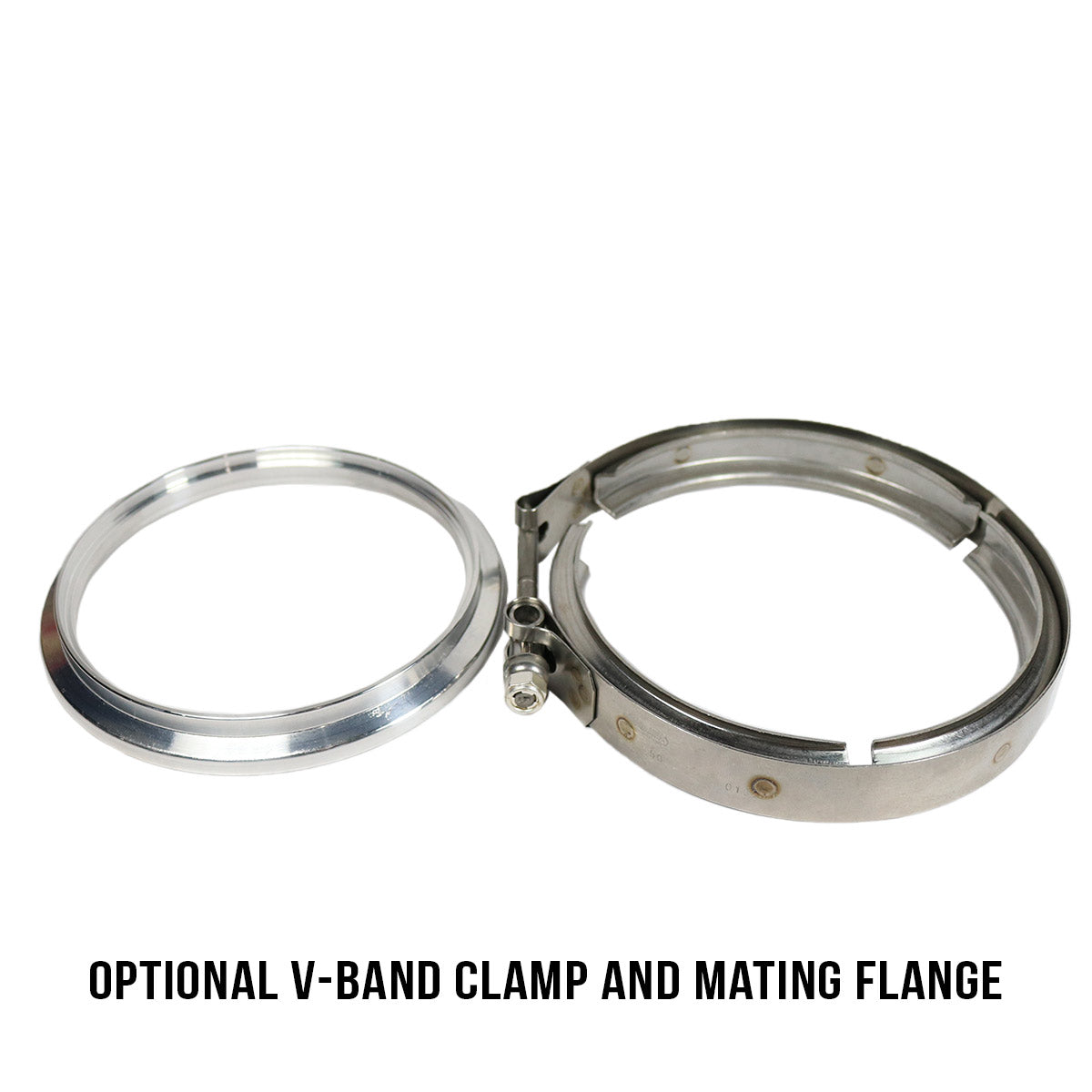 PROLINE 5&quot; THREADED DISCHARGE V BAND FLANGE FOR F3X F4X BLOWER WITH O-RINGS