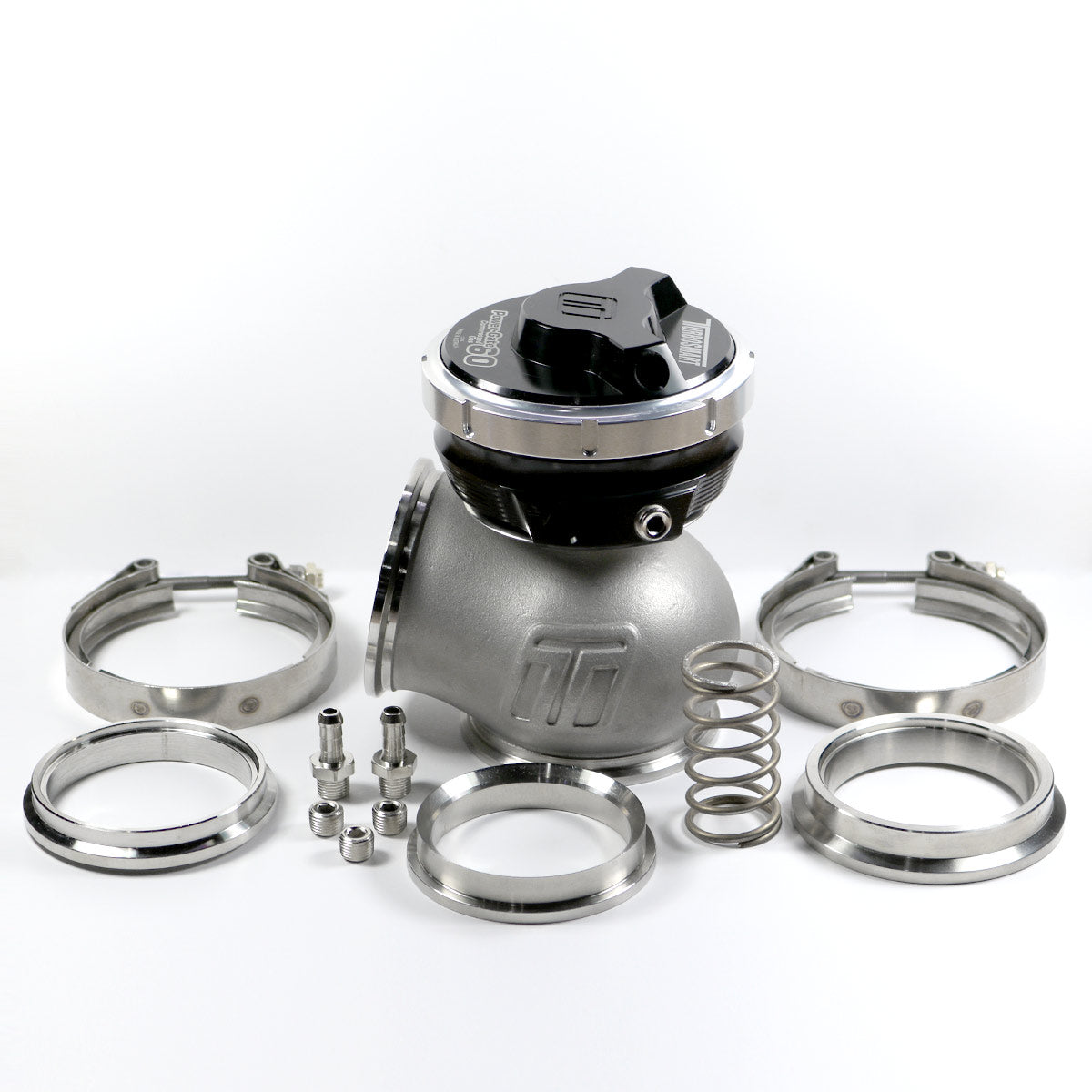 TURBOSMART GEN-V POWERGATE 60 CG WASTEGATE, 5PSI, BLACK