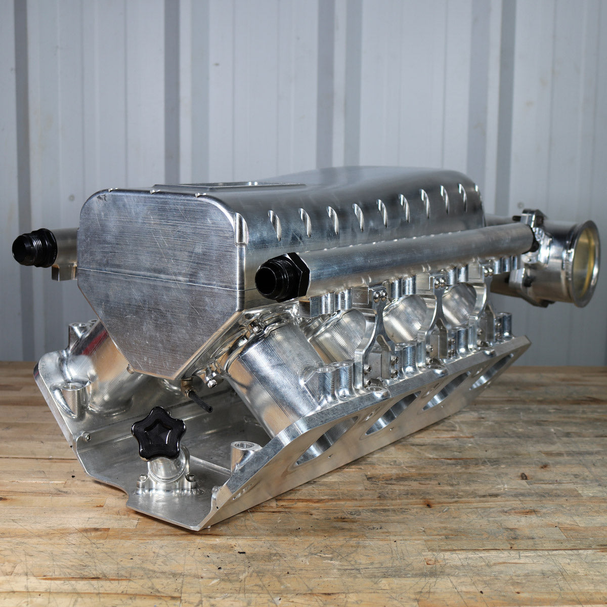 VISNER BILLET STG 4 481X INTAKE MANIFOLD W/ THROTTLE BODIES
