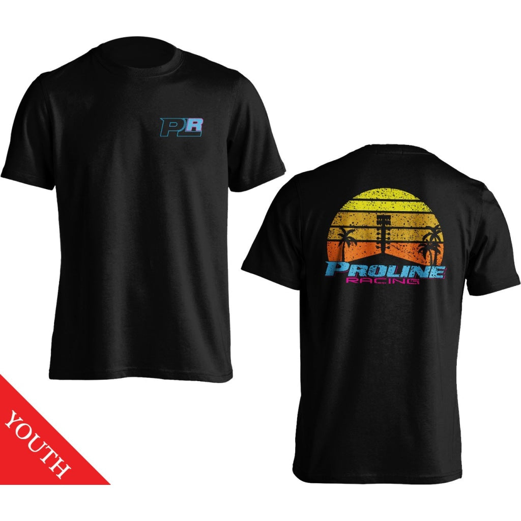 PLR RETRO SUNSET YOUTH T-SHIRT - Pro Line